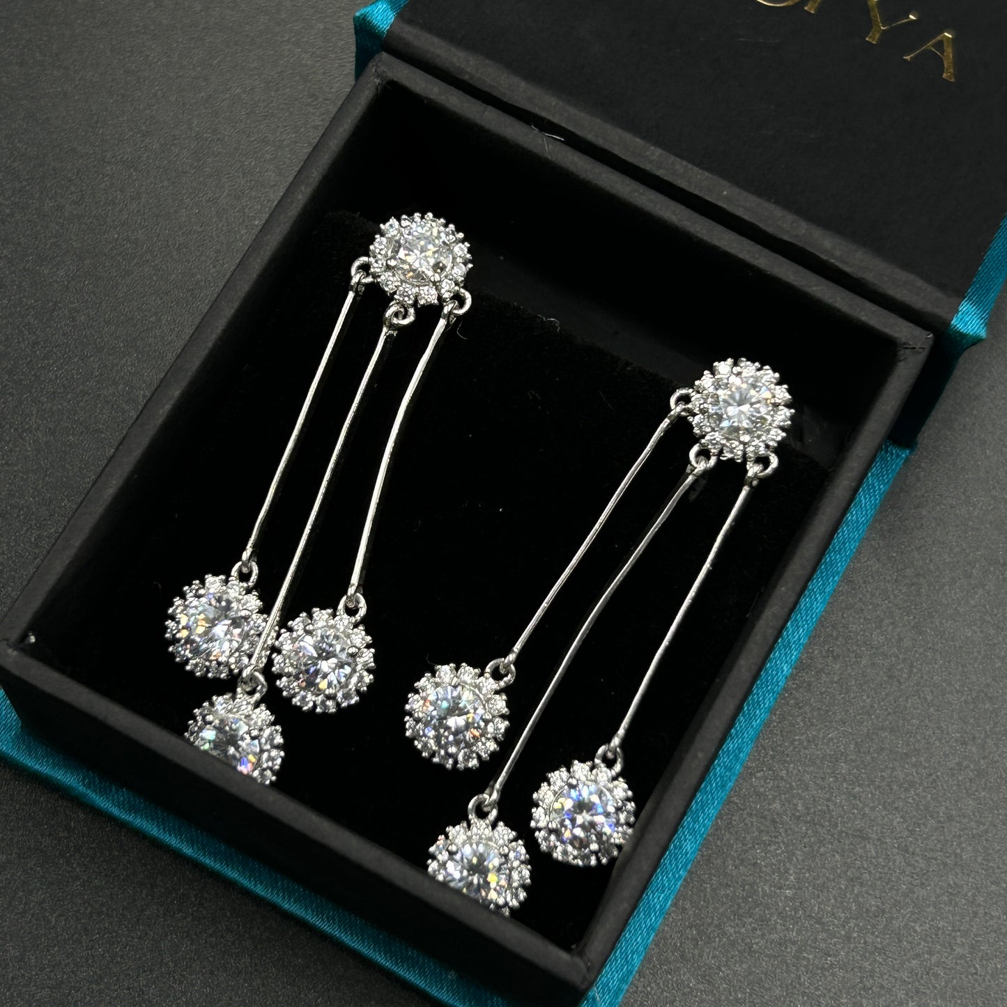 Crystal Rhinestone Stylish Korean Earrings