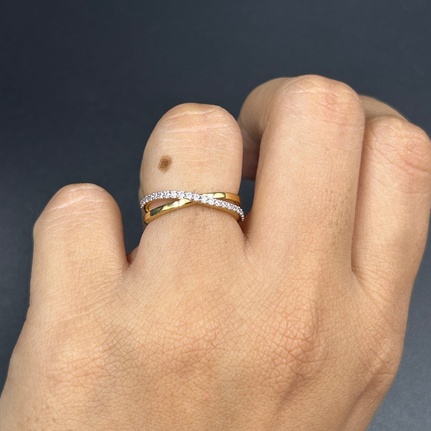 Zig Zag Pure Sterling Silver Ring