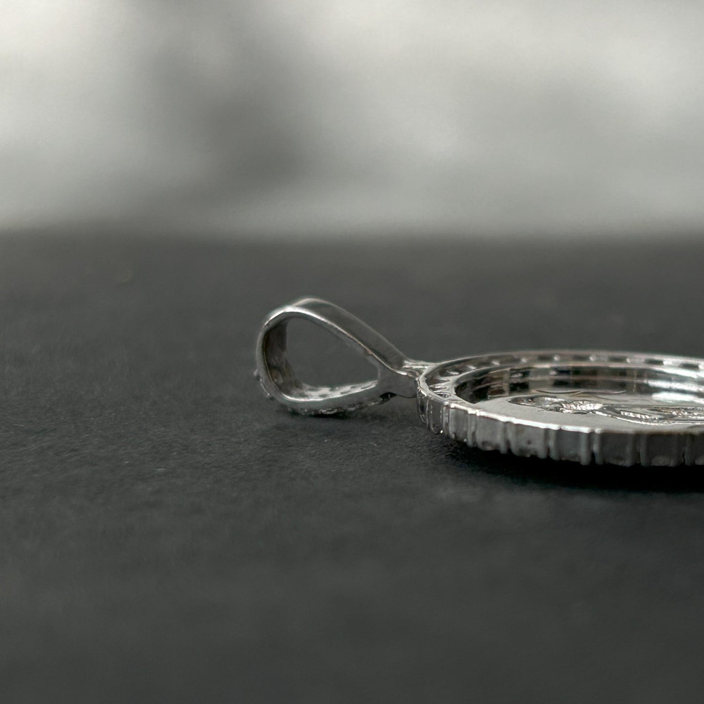 Yellow Gold Liberty Pendant - Silver Pendant