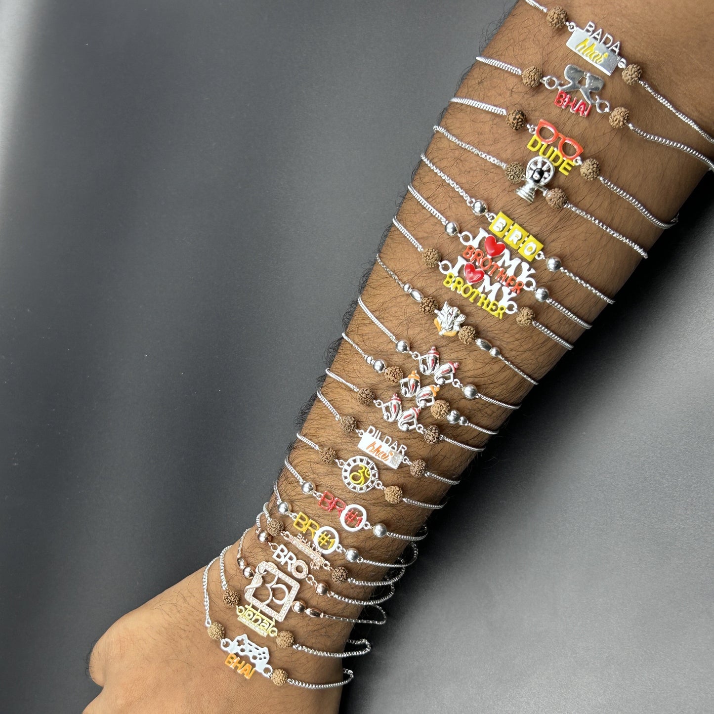 Silver Rakhi for GAMER BHAI