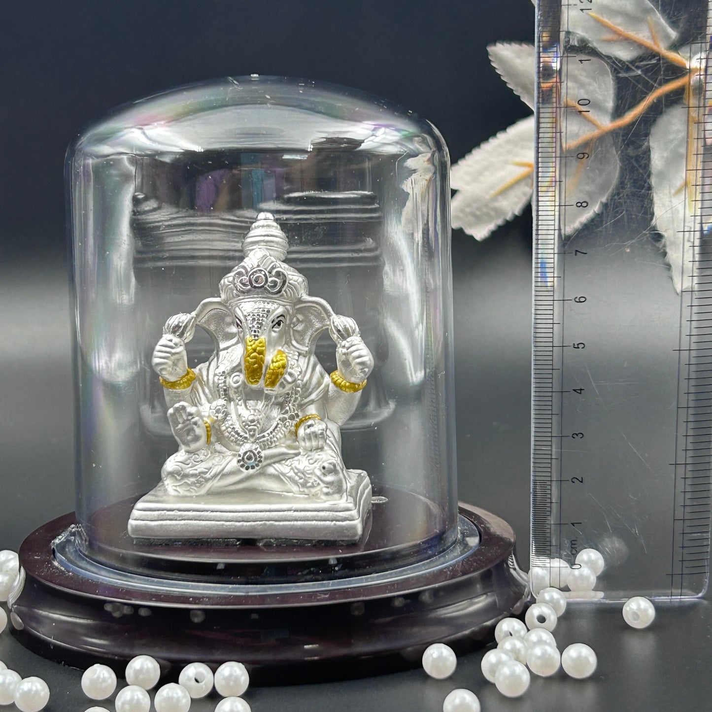 Ganpanti Bappa Pure 999 Silver Murti