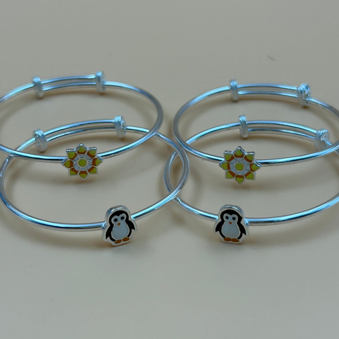 Kids Silver Kada/Bracelet - Pure Silver