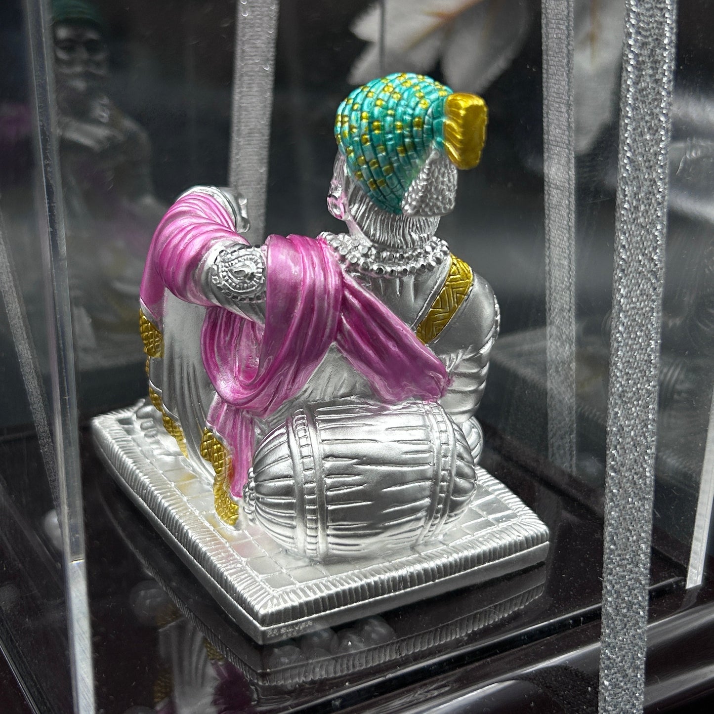 Shivaji Maharaj 999 Silver Murti