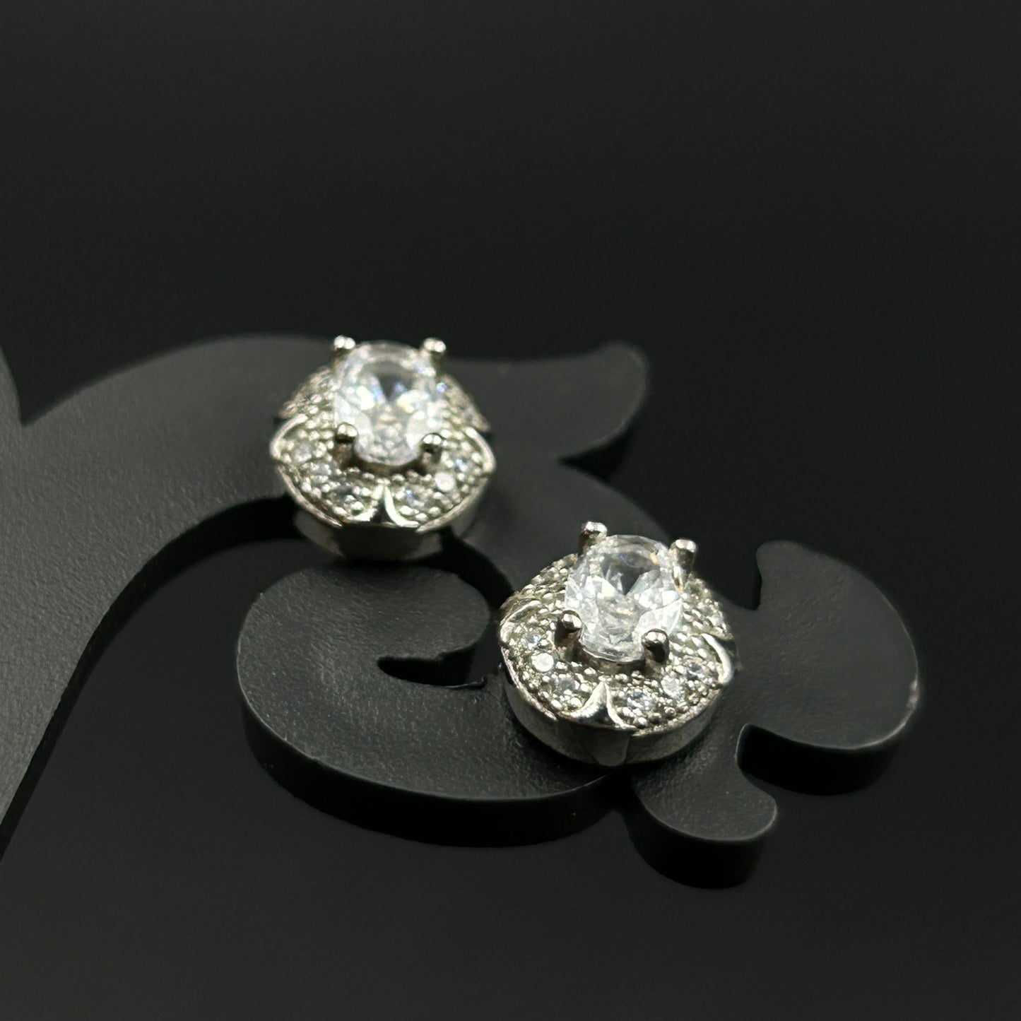 Minimal Silver Stud Earrings