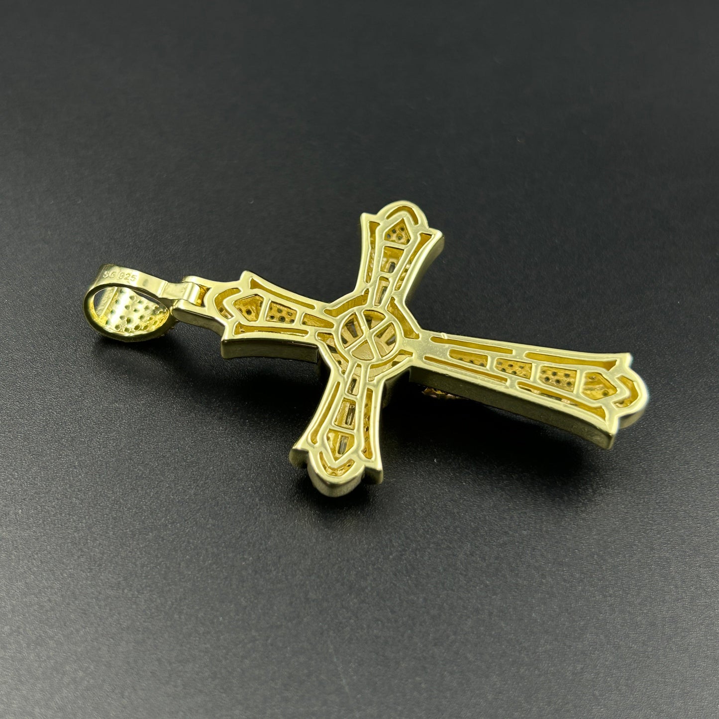CROSS Pendant - Silver Jesus Pendant