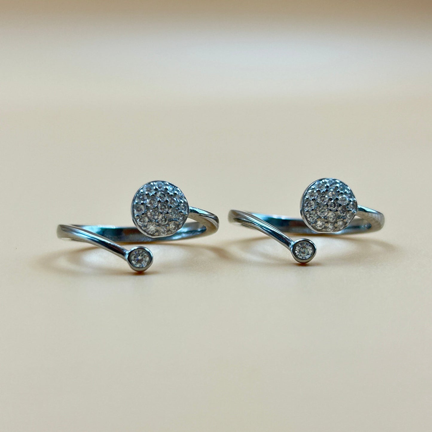 Silver Round Toe Ring - Women's Toe Ring