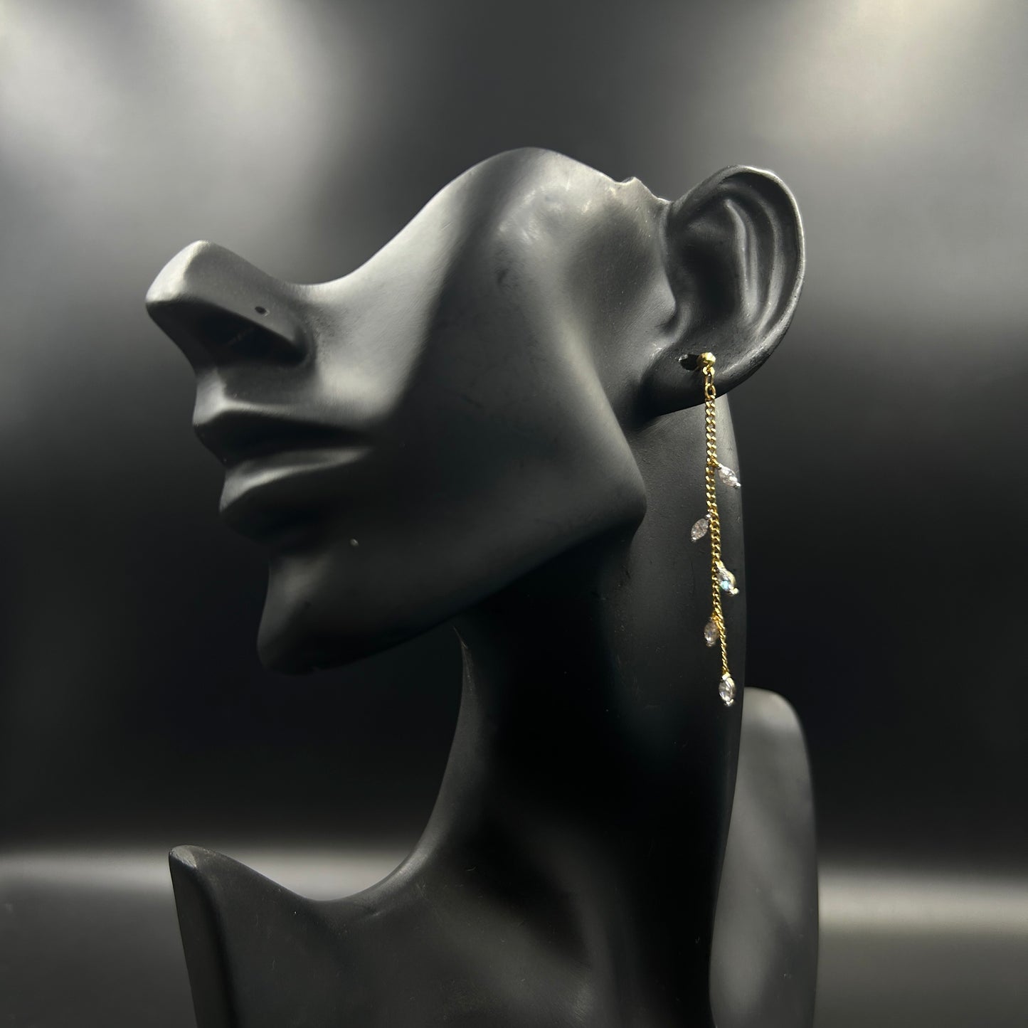 Long Leaf Drop Dangle Earring