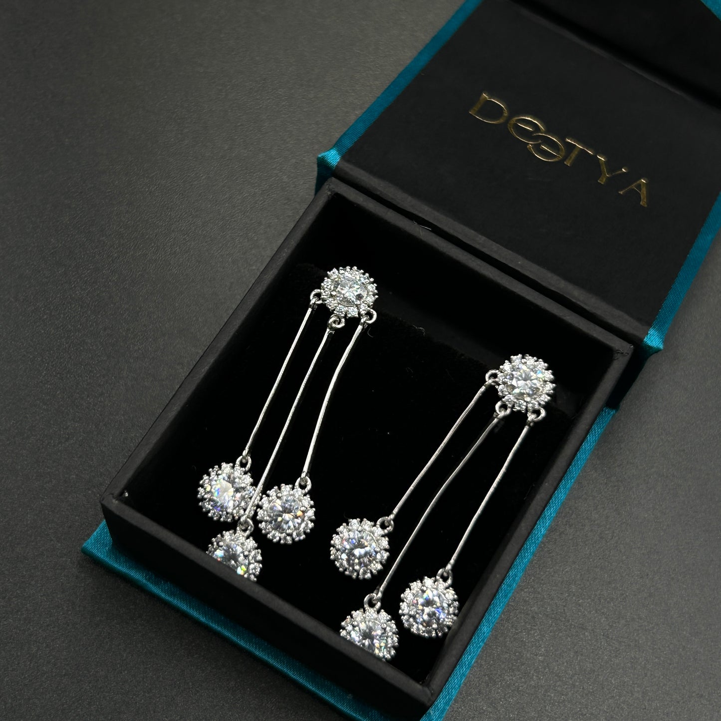 Crystal Rhinestone Stylish Korean Earrings