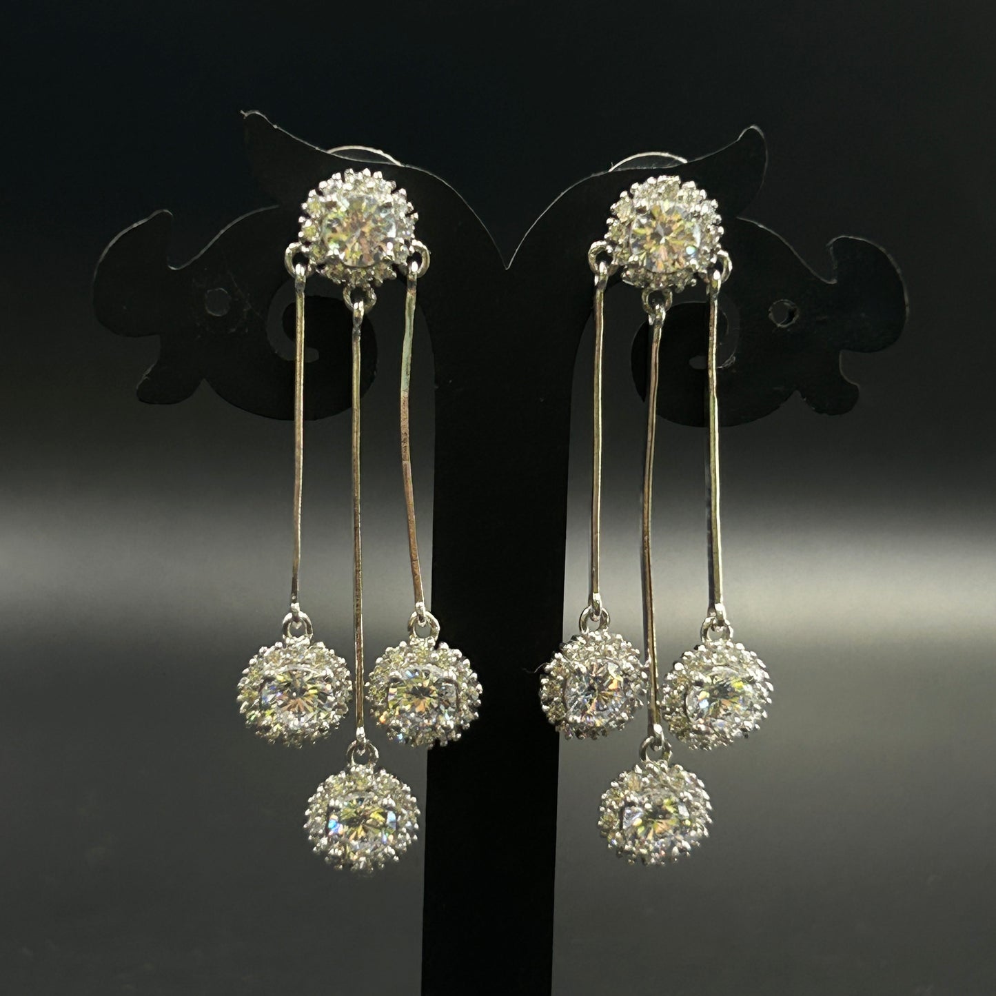 Crystal Rhinestone Stylish Korean Earrings