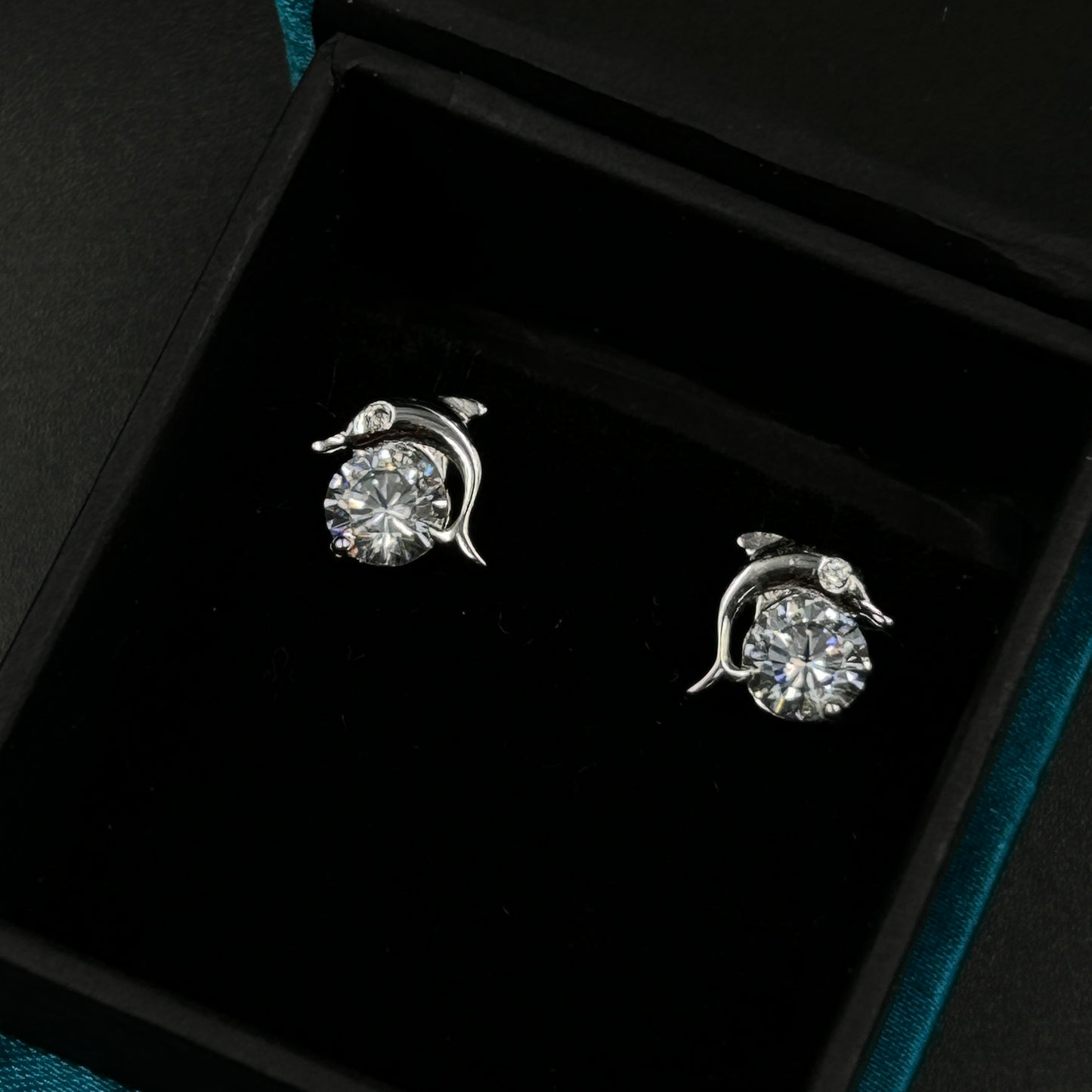 Cute Dolphin Ear Studs