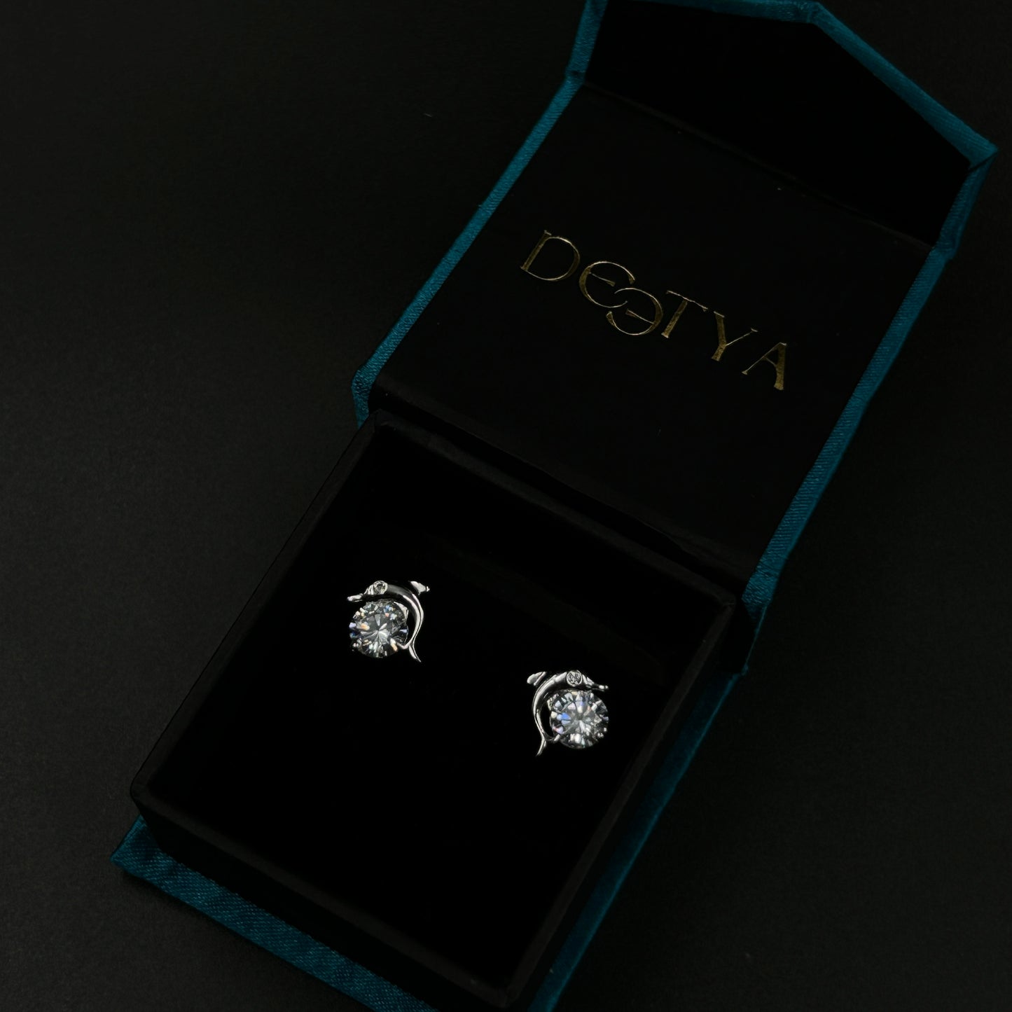 Cute Dolphin Ear Studs