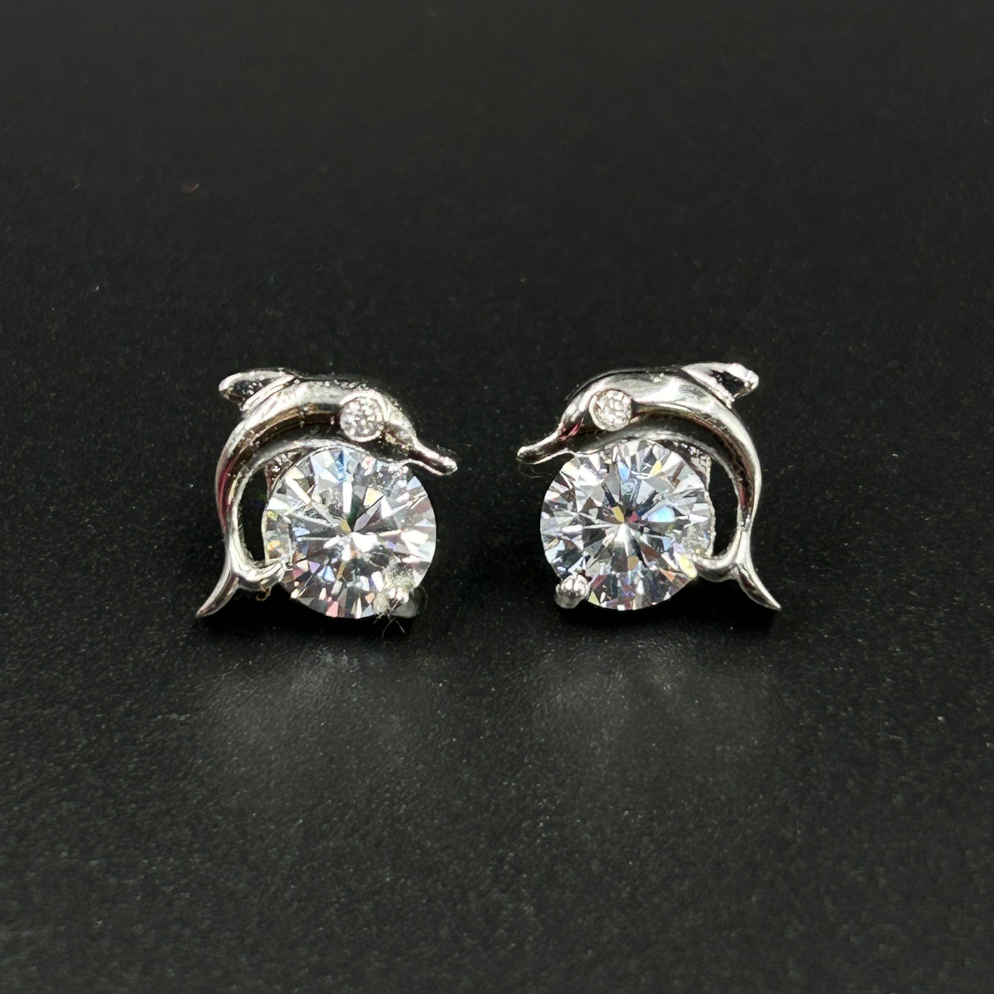 Cute Dolphin Ear Studs