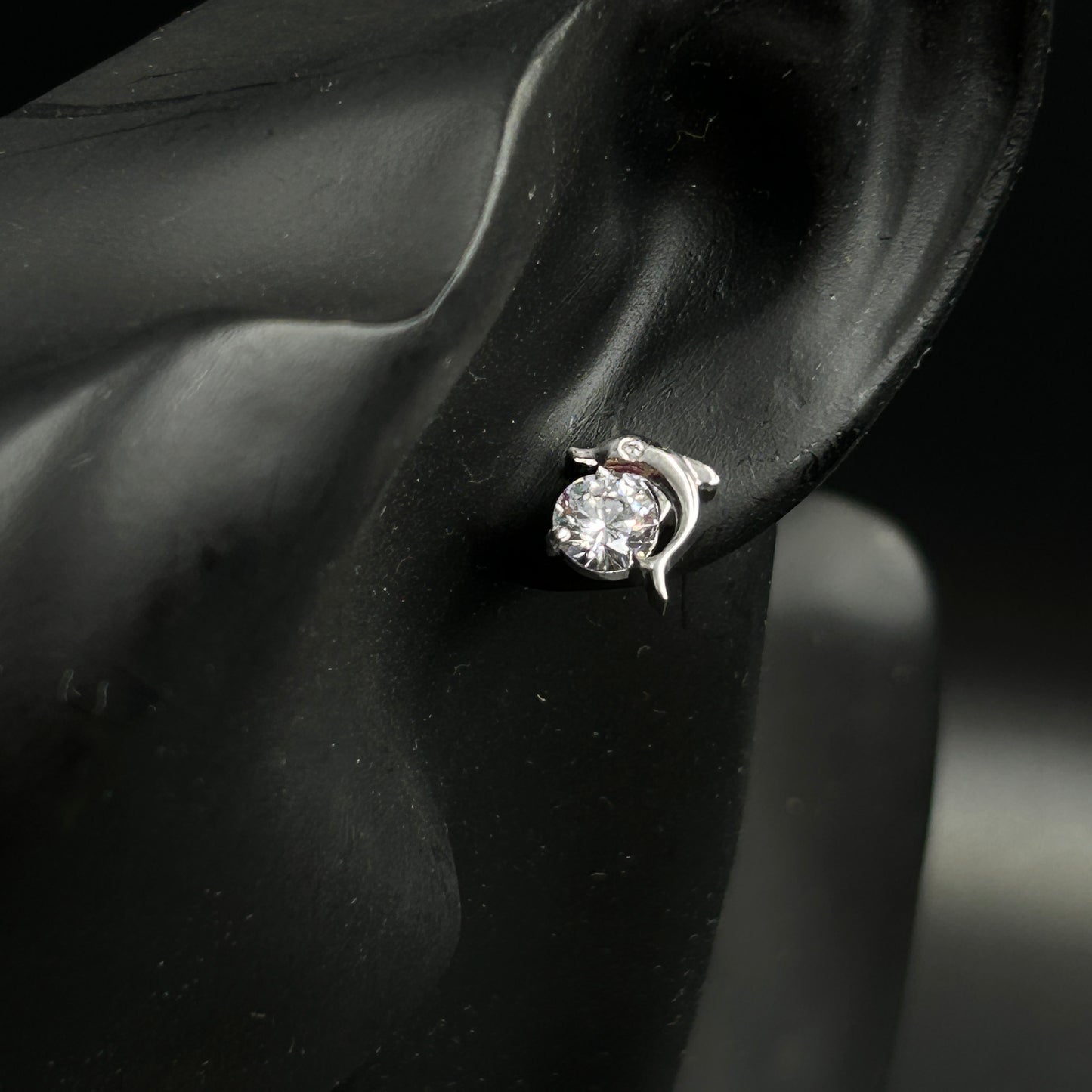 Cute Dolphin Ear Studs