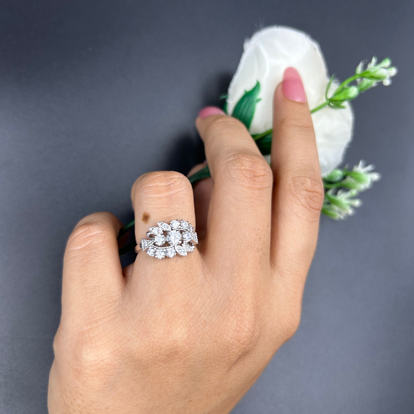 Unique Sterling Silver Ring