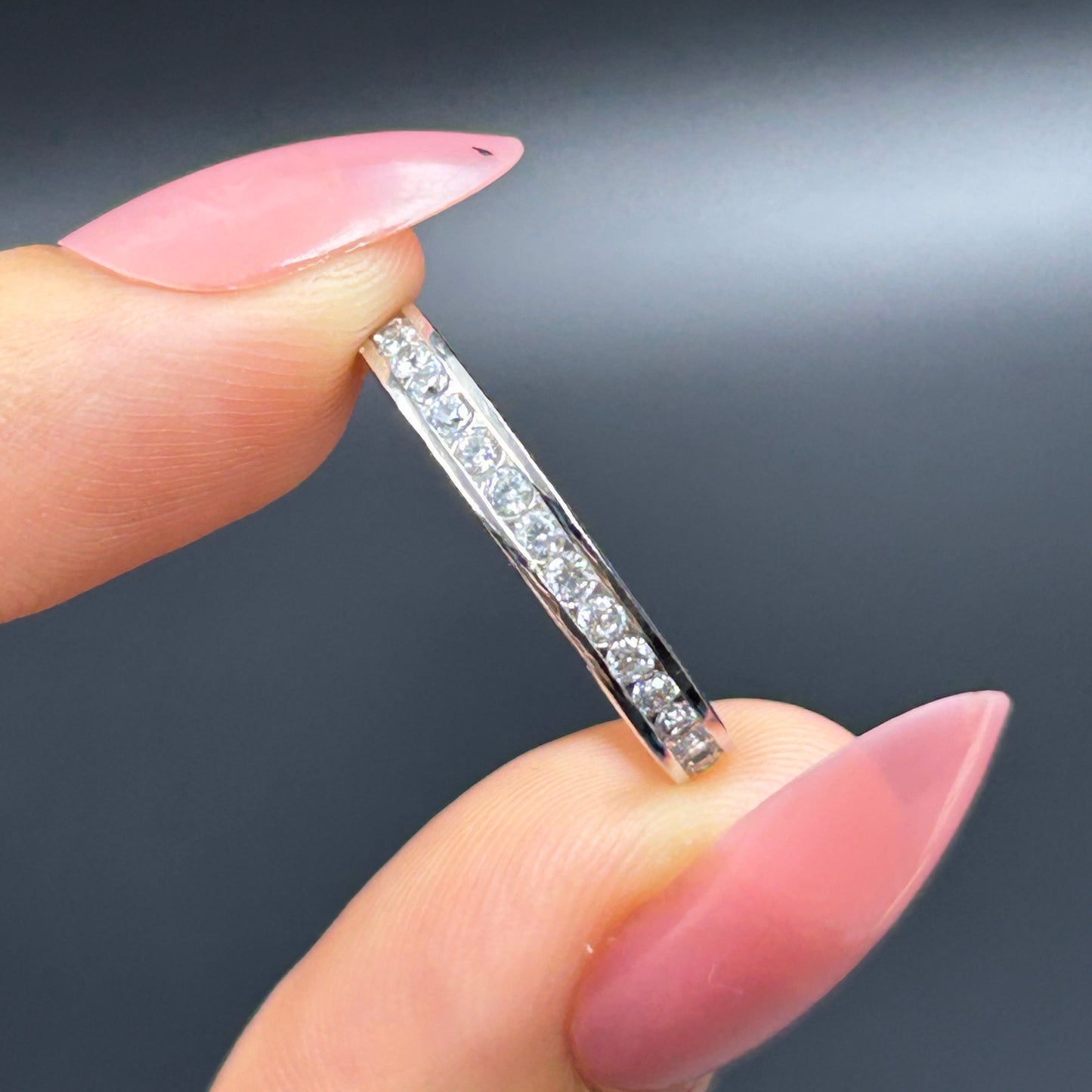 Art Deco Eternity Band