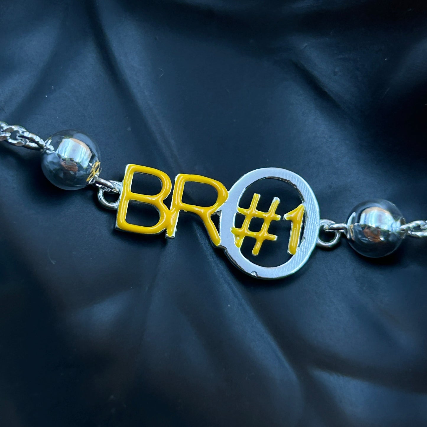 BRO #1 Rakhi - Silver Rakhi