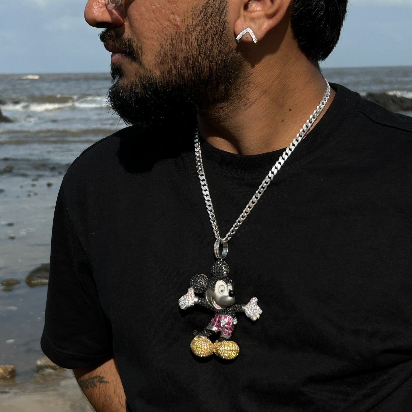 Mickey Mouse Pendant - Silver Pendant