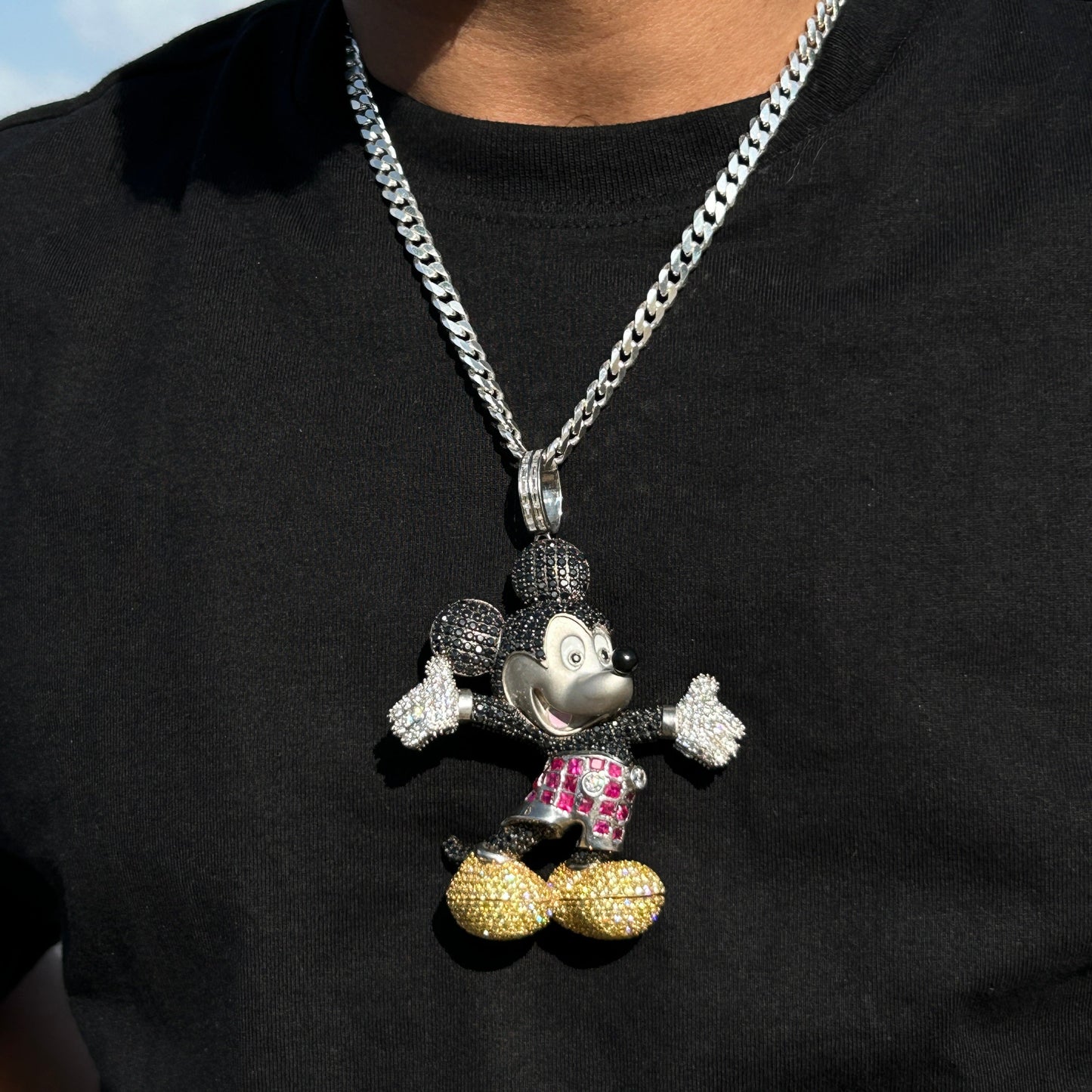 Mickey Mouse Pendant - Silver Pendant