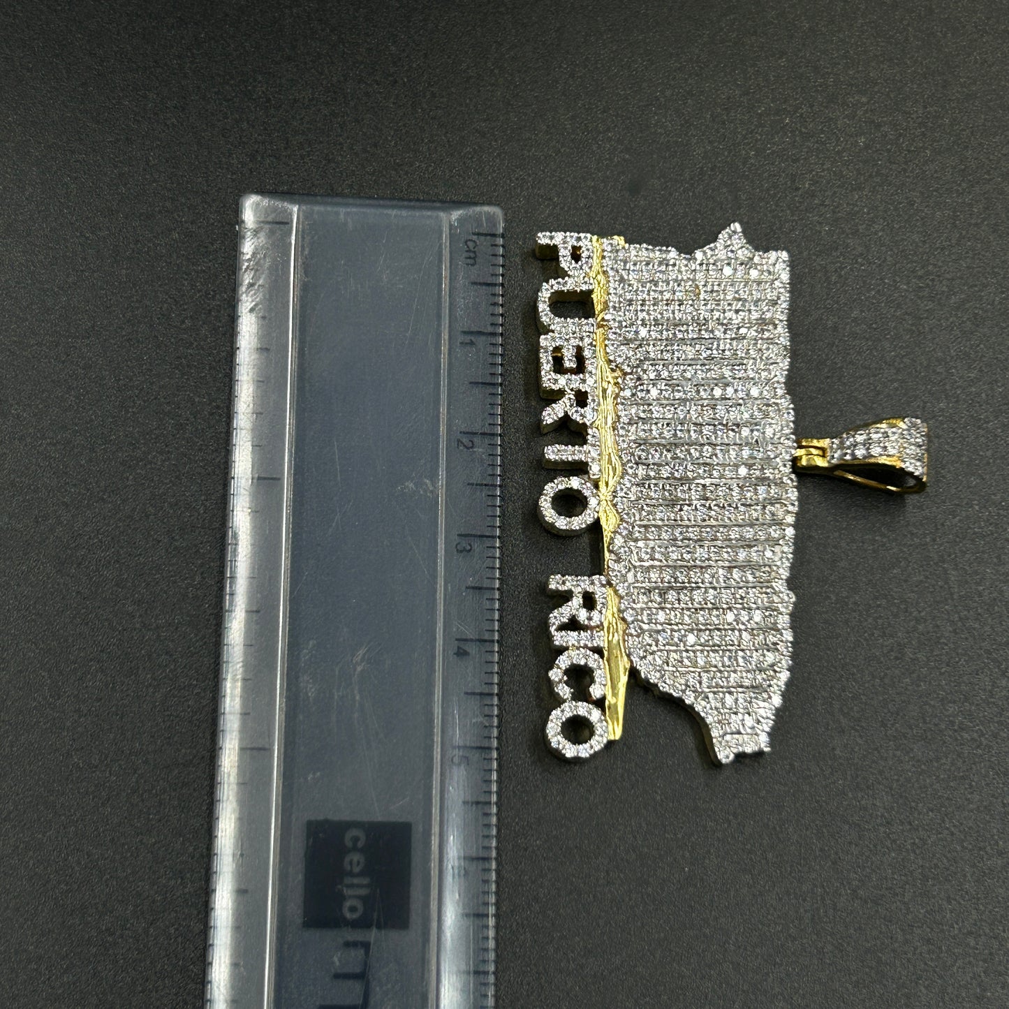 Puerto Rico Charm - Silver Pendant