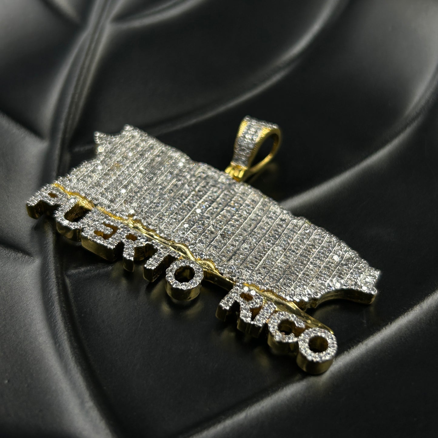 Puerto Rico Charm - Silver Pendant