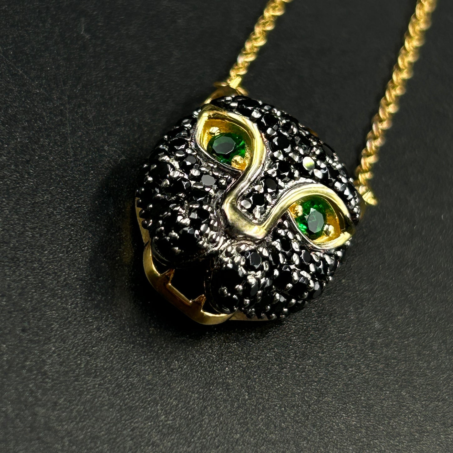 Men's Panther Pendant- With Chain