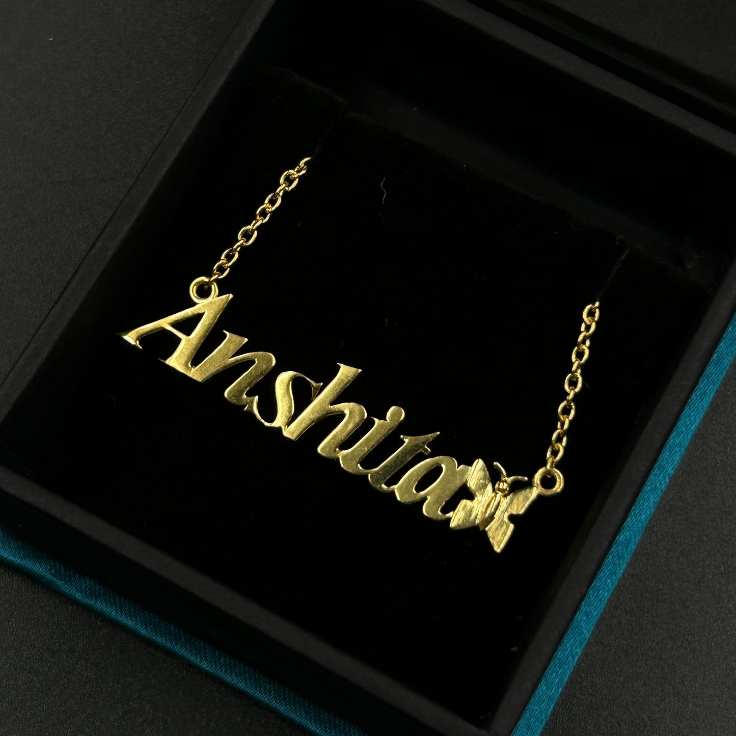 Customize Your Name Pendant - Silver Pendant With Chain