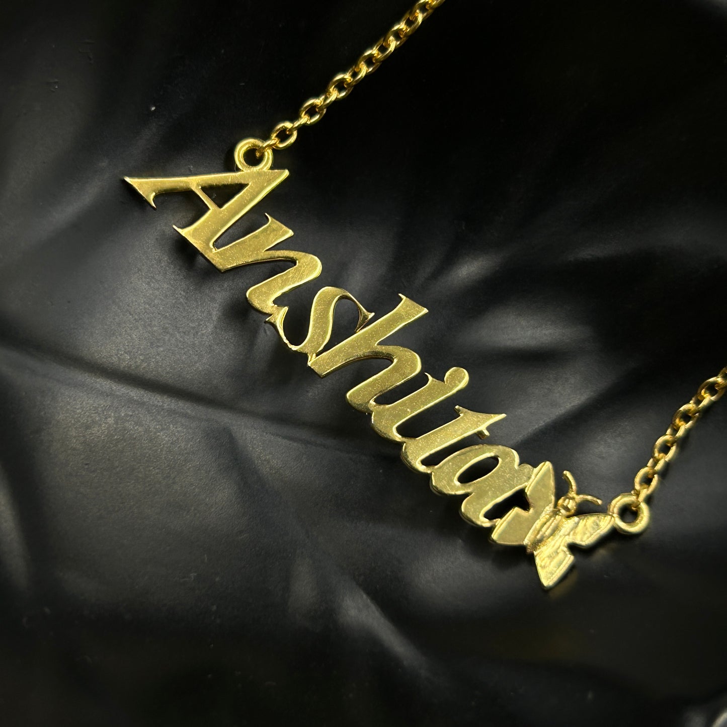 Customize Your Name Pendant - Silver Pendant With Chain