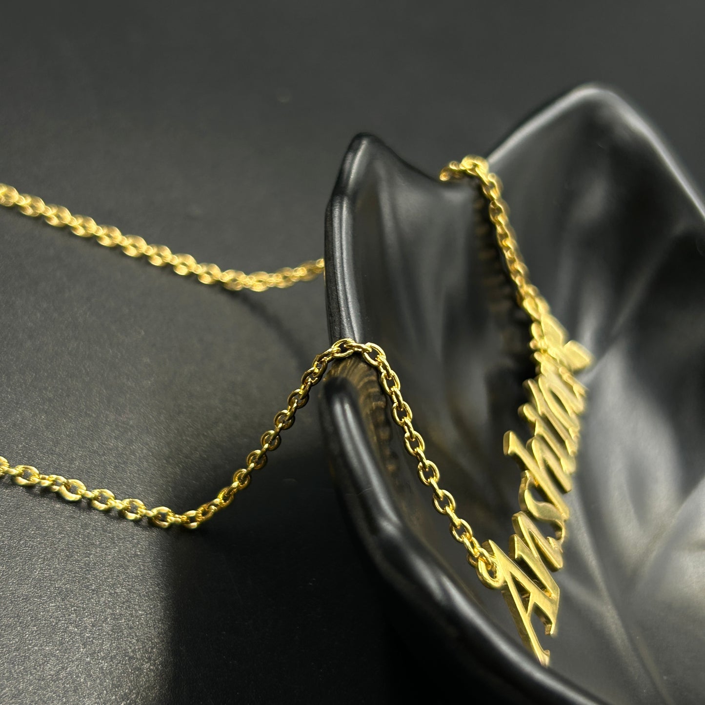 Customize Your Name Pendant - Silver Pendant With Chain