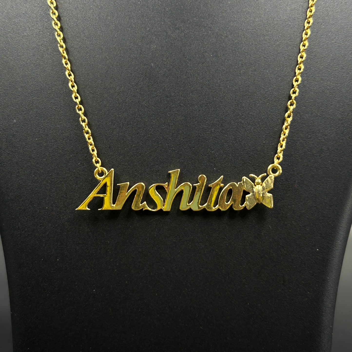 Customize Your Name Pendant - Silver Pendant With Chain