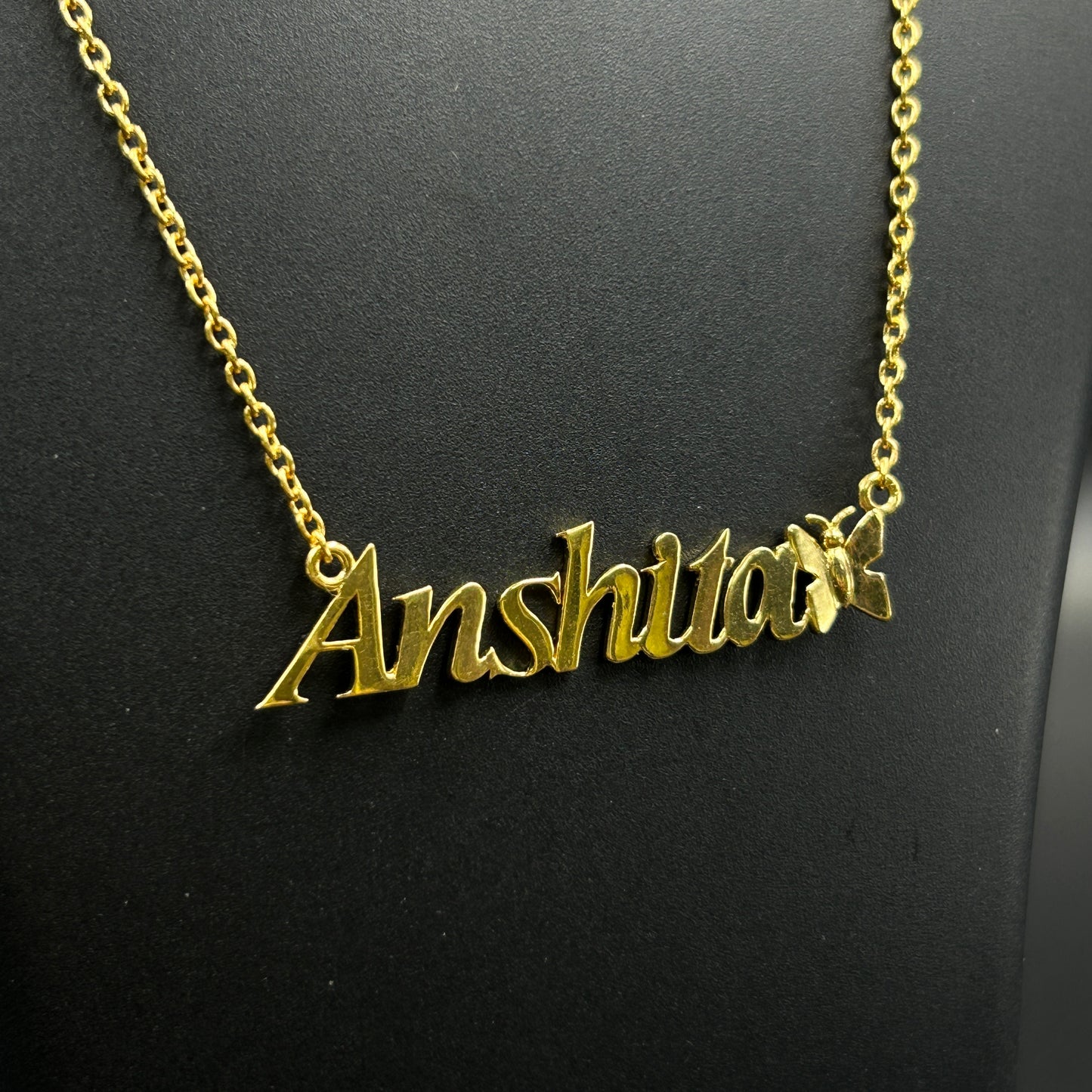 Customize Your Name Pendant - Silver Pendant With Chain