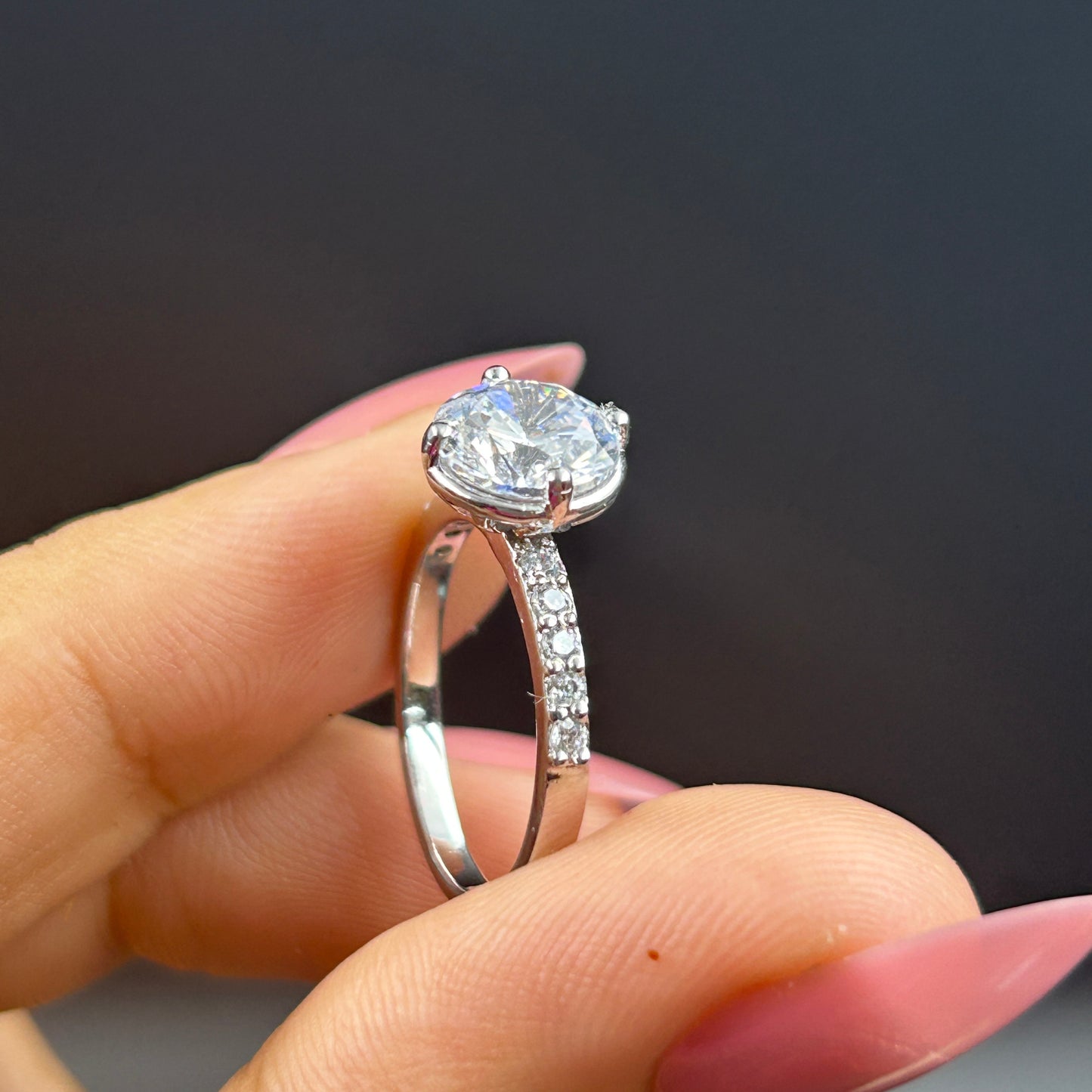 Diamond Ring - Propose Silver Ring