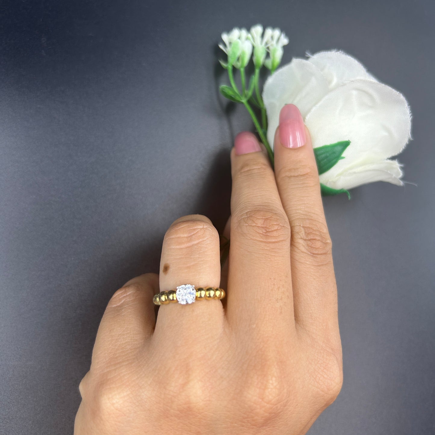 Bubble Ring - Yellow Gold