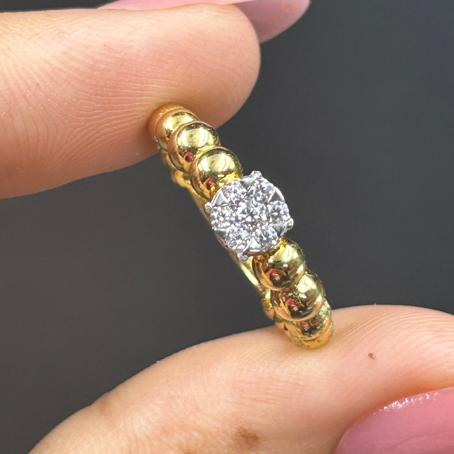Bubble Ring - Yellow Gold