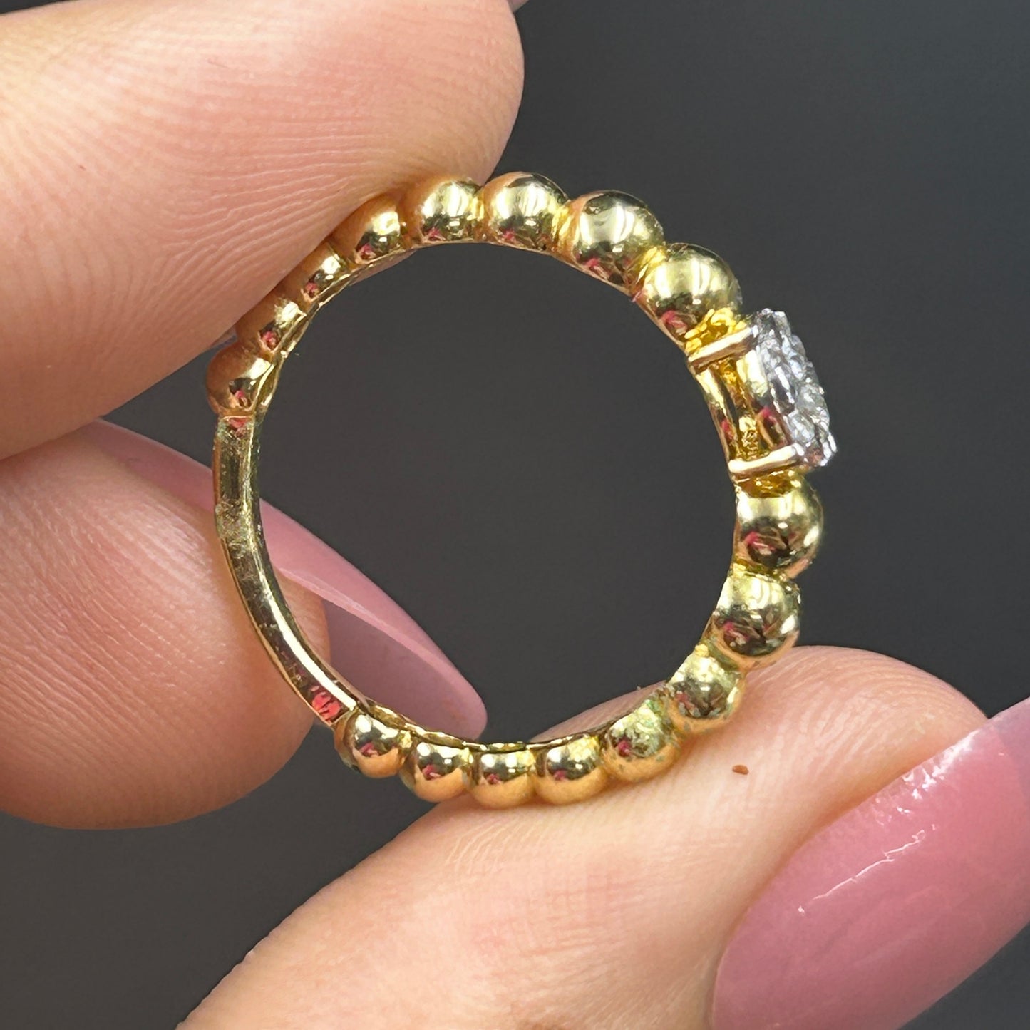 Bubble Ring - Yellow Gold