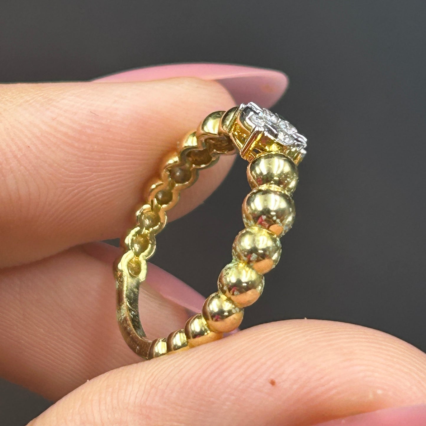 Bubble Ring - Yellow Gold