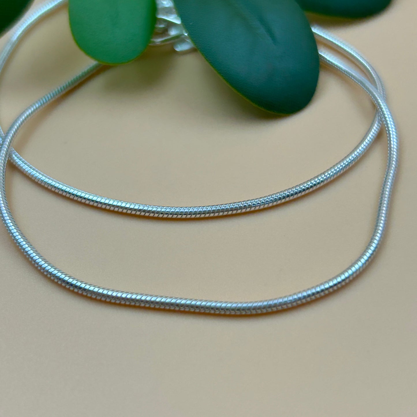 Sterling Silver Baby Anklets - Baby Payal 7"