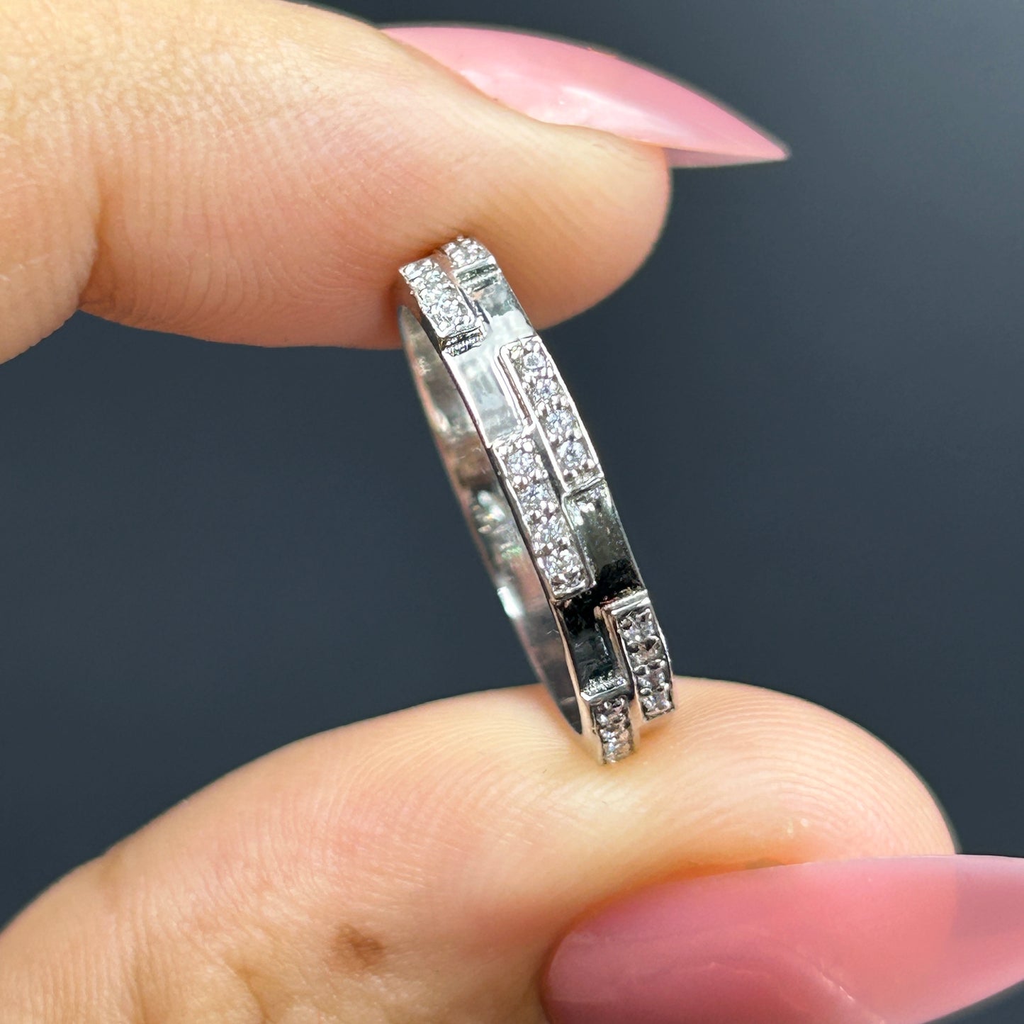 Antique Diamond Band
