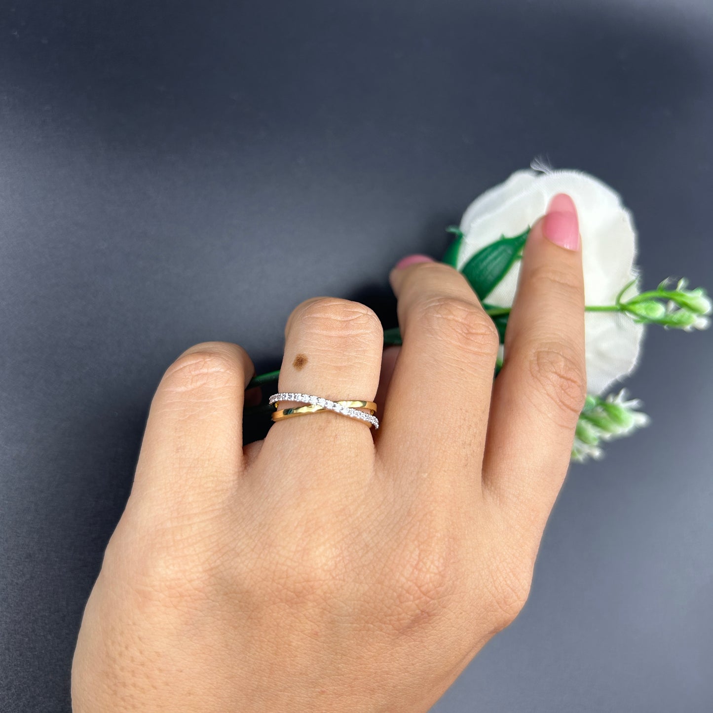 Zig Zag Pure Sterling Silver Ring