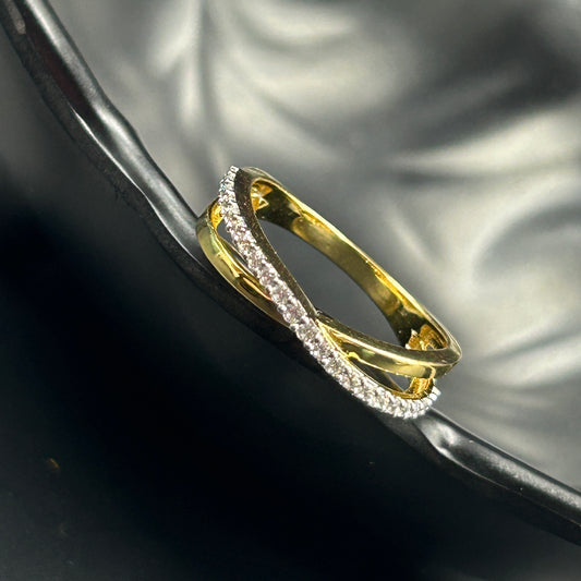 Zig Zag Pure Sterling Silver Ring