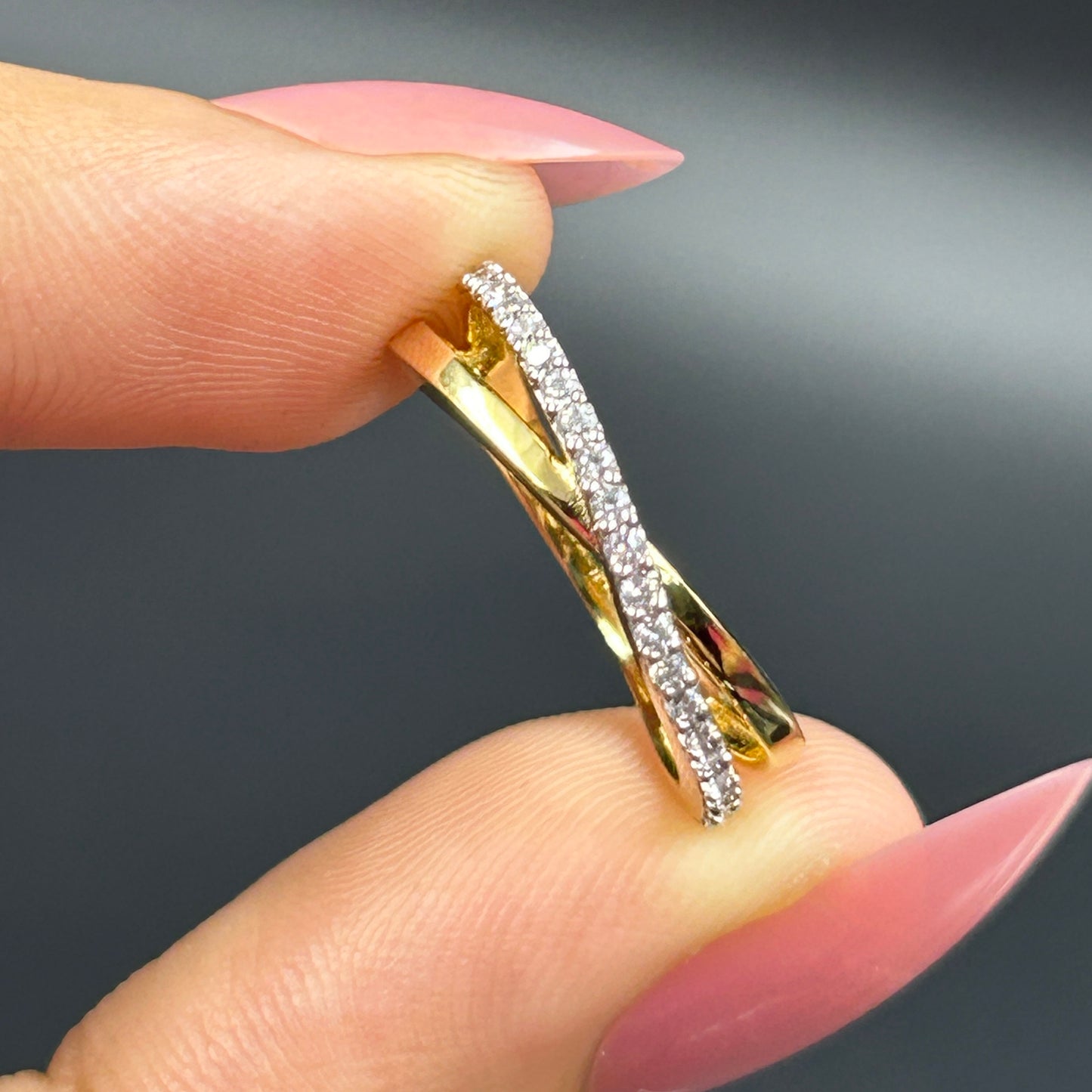 Zig Zag Pure Sterling Silver Ring