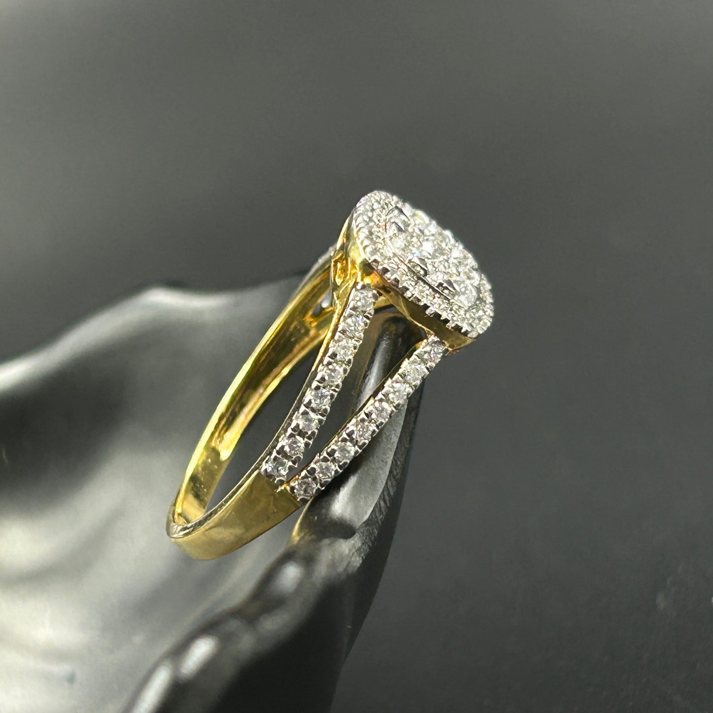 Fashion Diamond Ring - Silver Ring