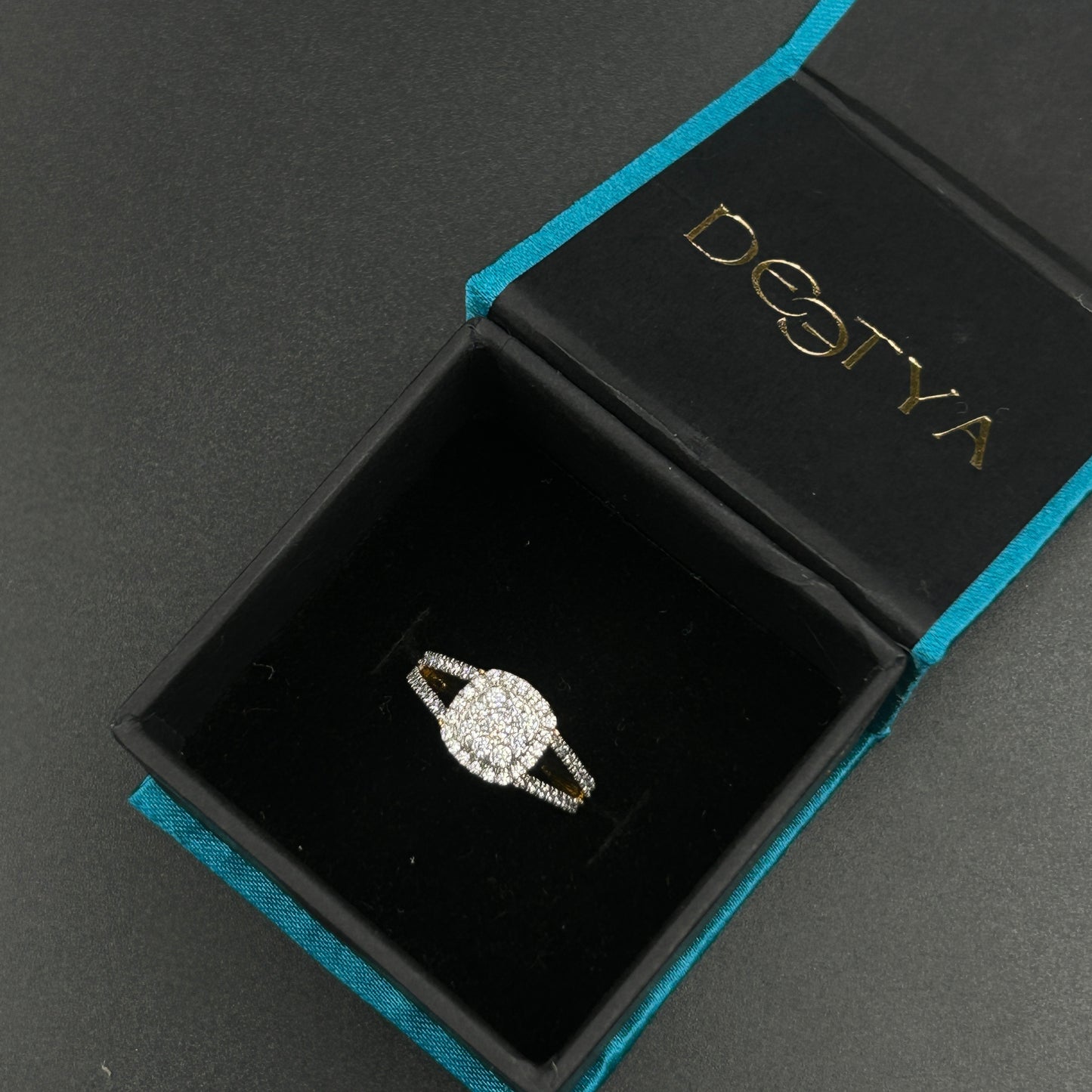 Fashion Diamond Ring - Silver Ring