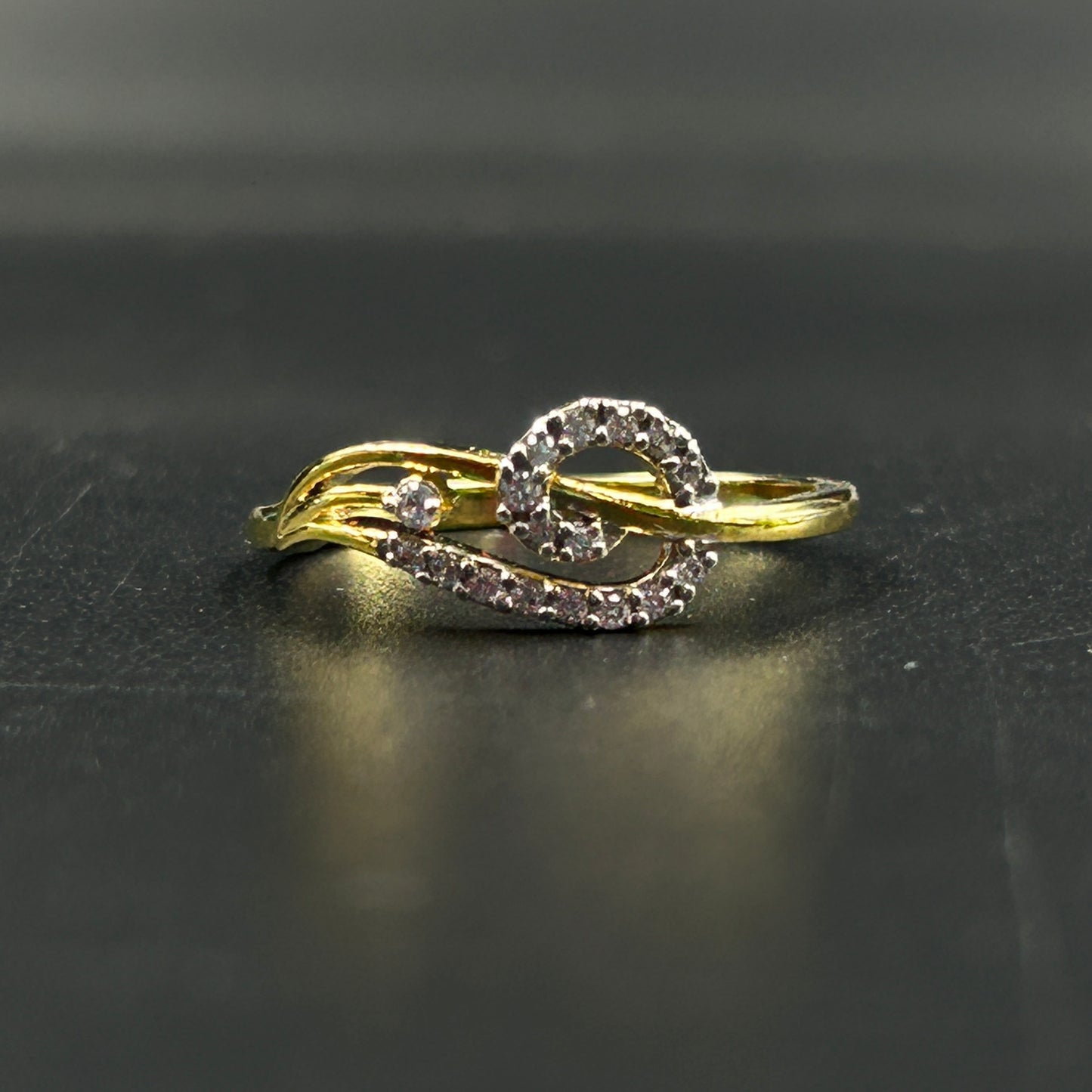 Delicate Yellow Gold Ring - Women's Ring