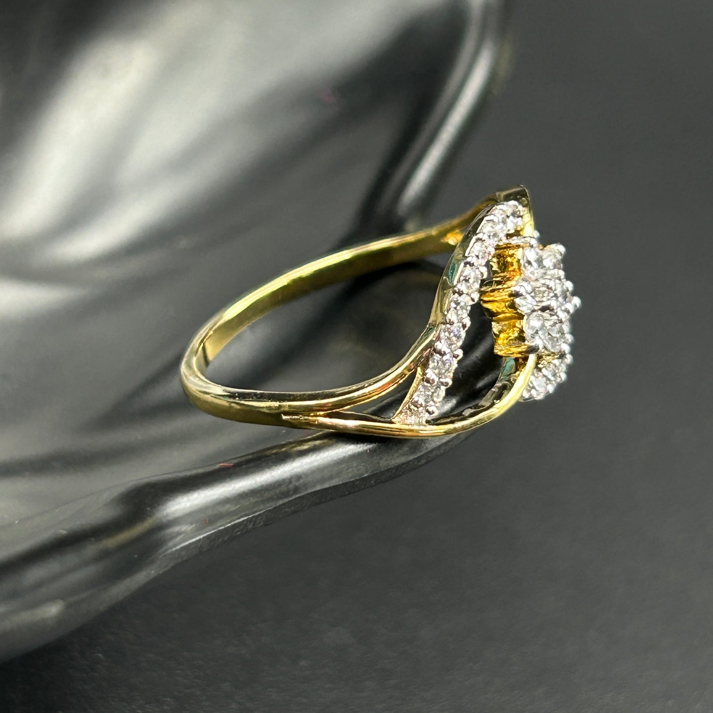 Sterling Silver Flower Ring