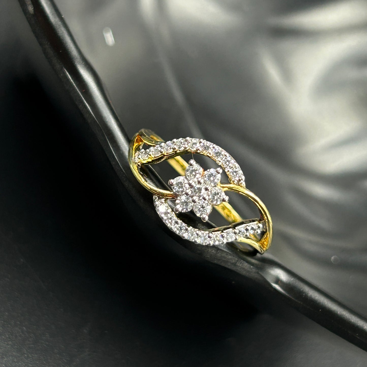 Sterling Silver Flower Ring