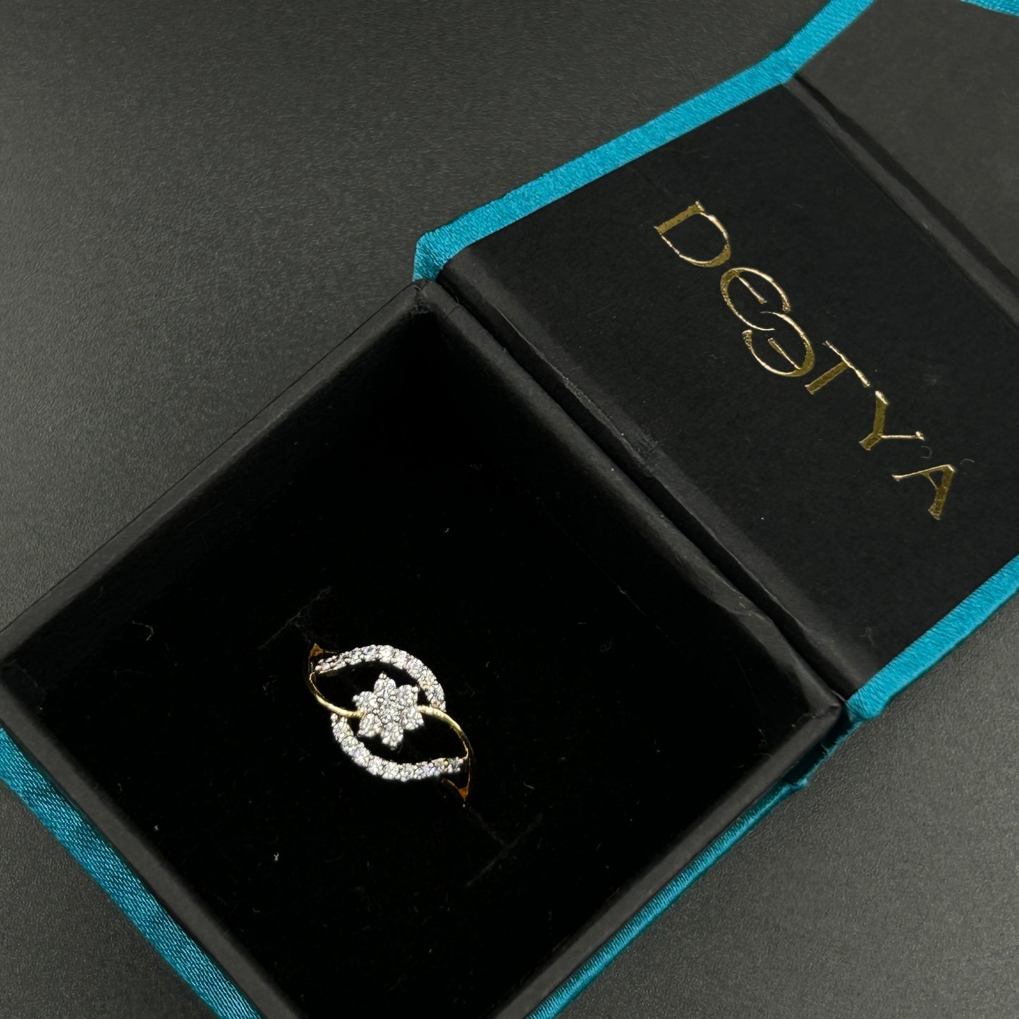 Sterling Silver Flower Ring