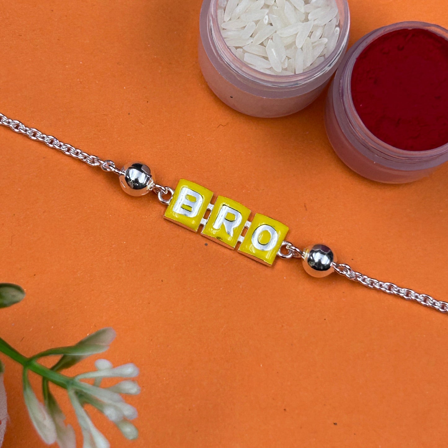 Silver Rakhi - BRO Rakhi