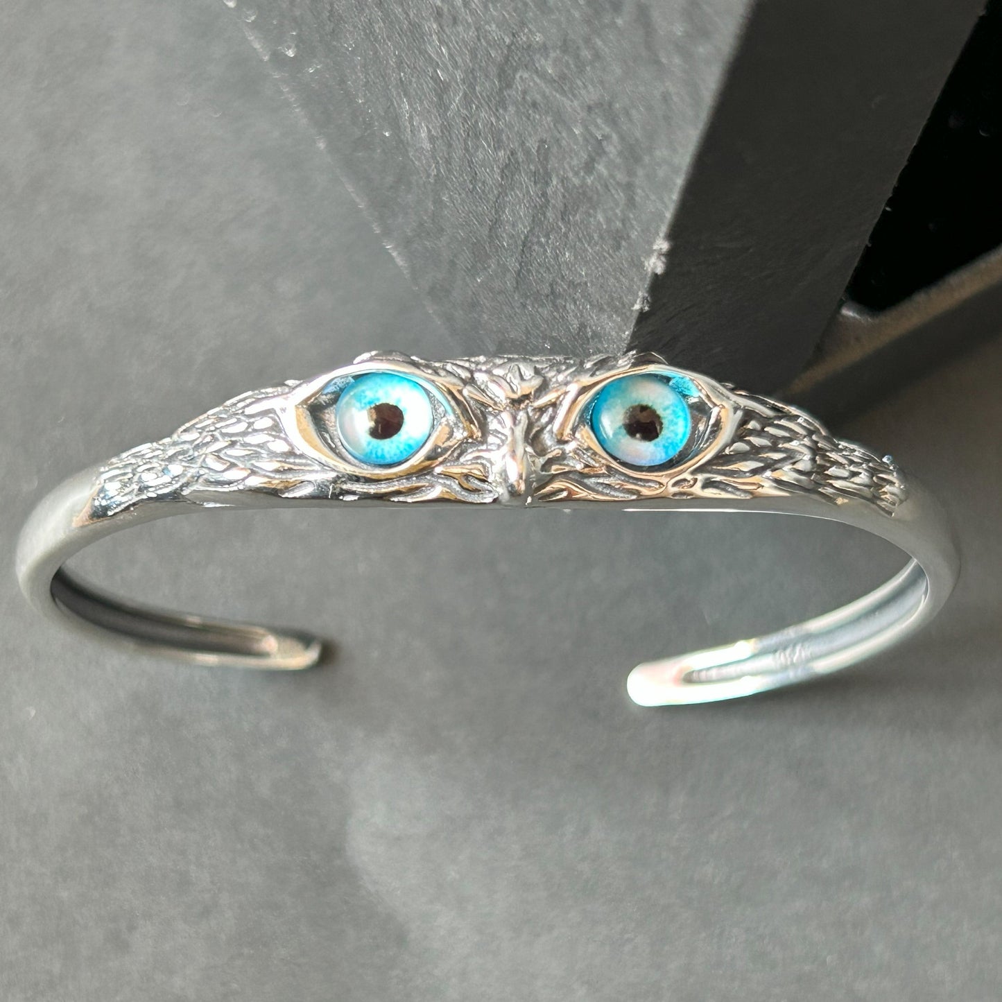 Women's OWL Kada - Silver Bracelet