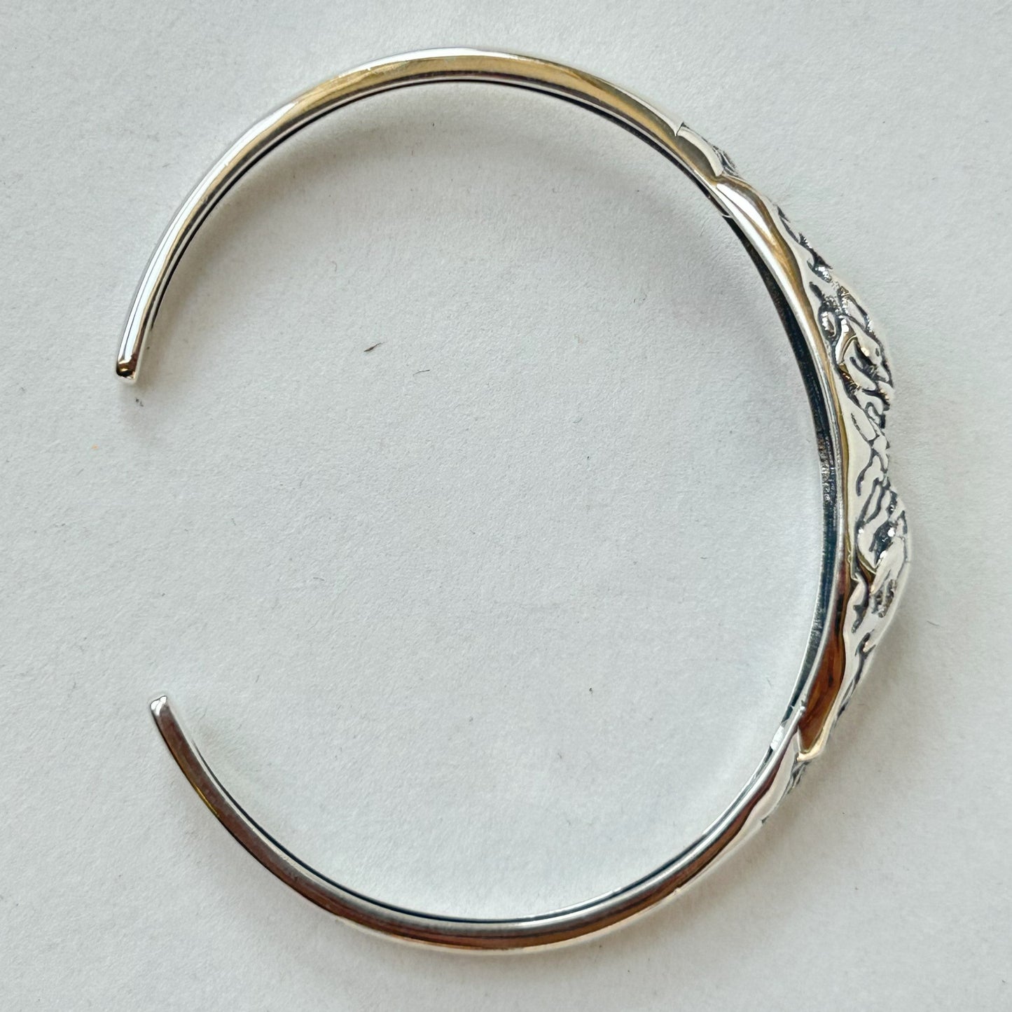 Women's OWL Kada - Silver Bracelet