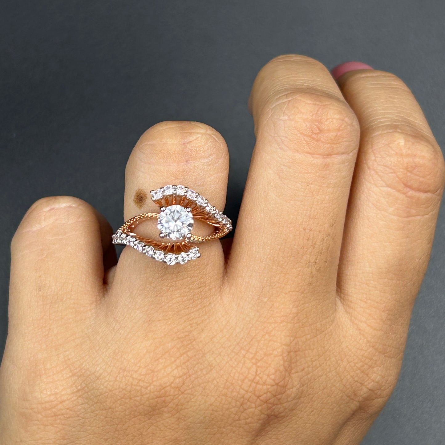 Stylish 925 Silver Ring